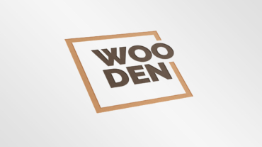 WOODEN Mockup Logo